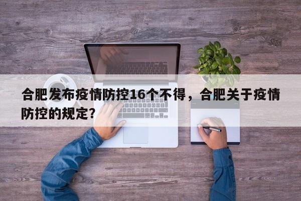 合肥发布疫情防控16个不得，合肥关于疫情防控的规定？