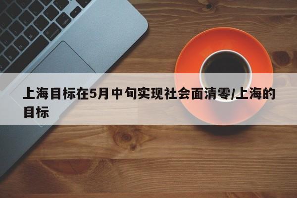 上海目标在5月中旬实现社会面清零/上海的目标